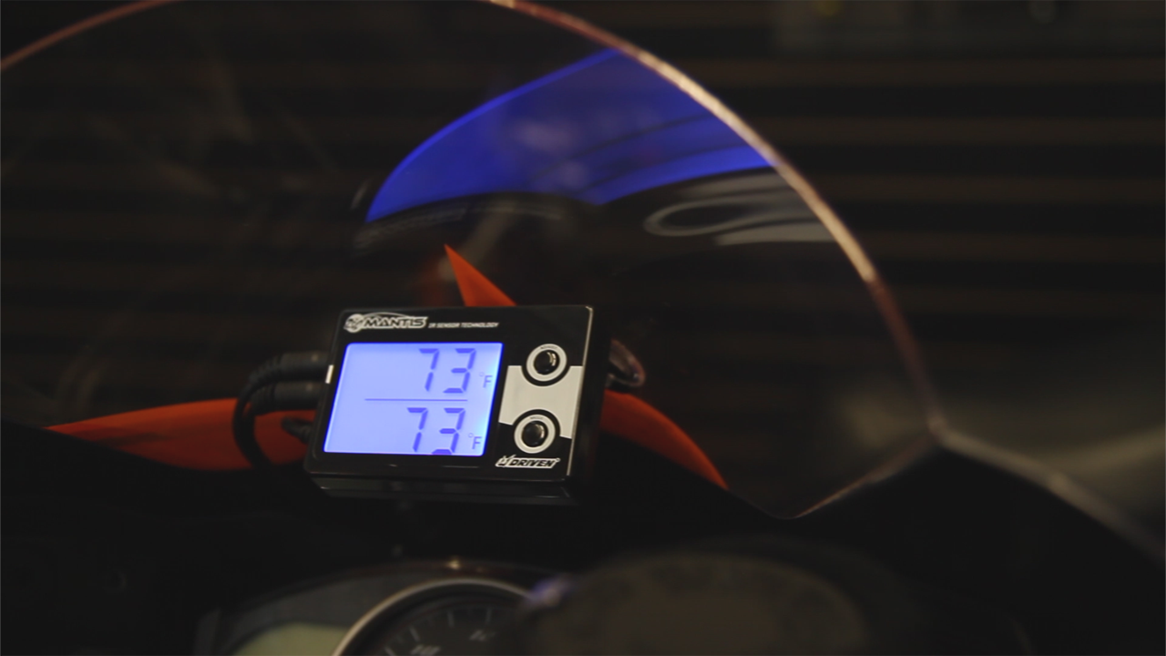 Mantis Tire Temperature Monitor Kit Driven Racing